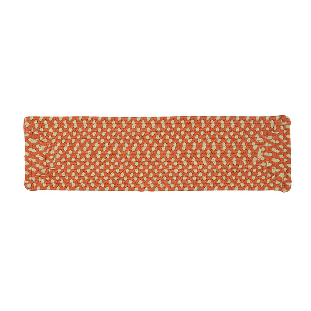 Colonial Mills (CMI) MG29A008X028RX Montego Tangerine 8 inch x28 inch  Stair Tread